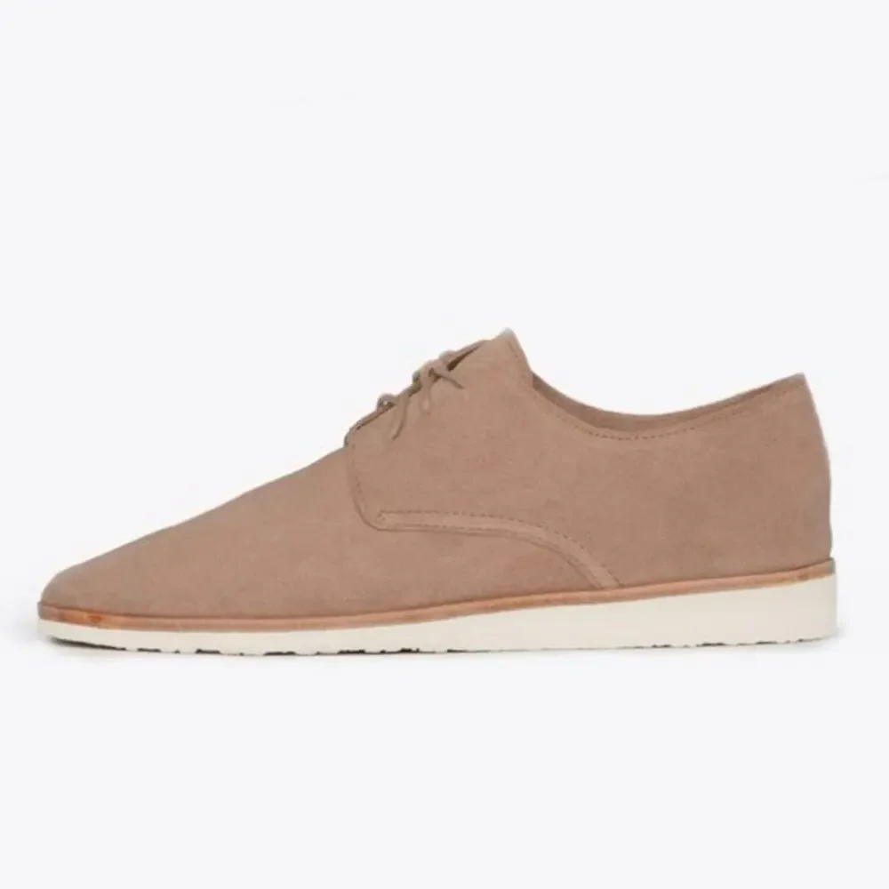Nisolo Sedona Lightweight Derby Dusty Rose Suede Shoes Women’s 10 NIB